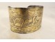 Simbirsk vermilion solid silver bracelet 27.23gr XIXth century