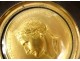 Bronze Medallion Napoleon I French Emperor Galle 1808 XIXth Empire