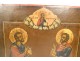 Russian Orthodox icon HSP Saints Côme Damien Cosmas Damian late 18th century