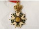 Medal Legion of Honor Star Commander 18K gold enamel Napoleon III XIXth