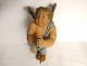 Sculpture polychrome wood statue cherub cherub angel XVIIth century