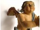 Sculpture polychrome wood statue cherub cherub angel XVIIth century