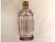 Crystal salt bottle cut silver vermeil gilded metal XIXth century