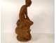 Large terracotta sculpture JB. Pigalle Venus with doves 1751 XVIIIth