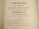 Cérémonies fêtes sacre couronnement Napoléon Ier gravures Paris Bance 1806