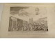 Cérémonies fêtes sacre couronnement Napoléon Ier gravures Paris Bance 1806
