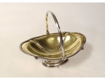 Russian solid silver cup basket Moscow 1850 142gr 19th century