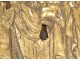 Icône orthodoxe russe Moscou argent Ascension Christ Vierge apôtres XVIIIè