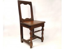 Lorraine chair carved oak 17th