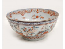 Porcelain bowl India Company 18th European décor King Queen