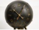 Globe Luminaire clock gilt bronze Louis XVI marble Amours 19th