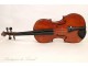 Luthier violin bow over Georges Appeared Stradivarius 1932