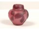 Miniature vase glass paste, Weis, Art Nouveau, nineteenth