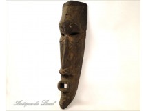 African Kuba mask Biombo Zaire tribal wood 20th