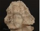 Alabaster bust sculpture girl Cipriani Art Nouveau 19th