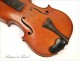 Luthier Mirecourt Violin Maggini Brescia entire 19th