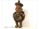African wooden statuette Fetish ethnic tribal 20th