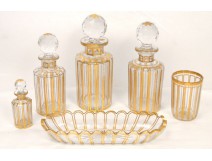 Necessary Baccarat Crystal Parfum Bottle NAPIII 19th