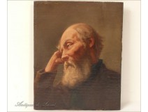 HSP Painting Portrait old man Eugene Forel 1923