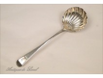 Cream spoon sterling silver Irish 18th