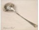 Cream spoon sterling silver Irish 18th