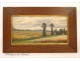 HST Campaign Burgundy Painting Landscape 20th Doumenq