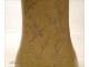 Glazed earthenware vase Flowers Branches Japan 18th