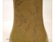 Glazed earthenware vase Flowers Branches Japan 18th