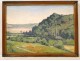 HST Hills Countryside Painting Starthe Doumenq 20th
