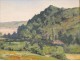 HST Hills Countryside Painting Starthe Doumenq 20th