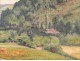 HST Hills Countryside Painting Starthe Doumenq 20th