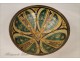 Mokhfia earthenware dish Morocco 19th