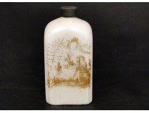 Opaline Bottle Bottle Characters Gilding 18th