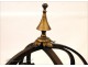 Wrought Iron Lamp Fleurs de Lys 20th