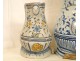 2 Fontaines de Nevers faience Shells Flowers Foliage 18th