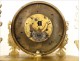 Gilt bronze clock signed in Paris Mynuel, Directoire period, eighteenth