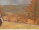 HST elegant women in a park S.Lépine, Barbizon School, nineteenth