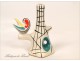 Ceramic lamp base Vallauris R.Capron 20th