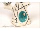 Ceramic lamp base Vallauris R.Capron 20th