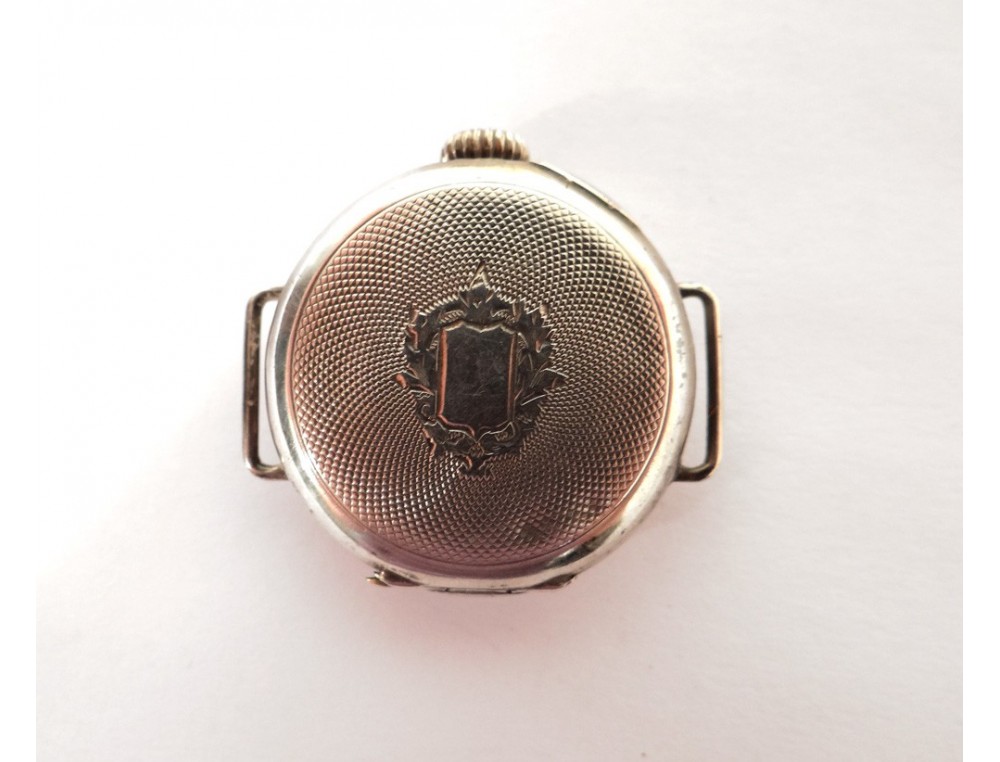 Chaîne De Montre Gousset En Argent Massif Poinçonné - XIXème Siècle, Régulateur, Occasion