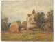 HSP Painting Eugene Forel Farm Buala heavy Basque Country 1922