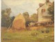 HSP Painting Eugene Forel Farm Buala heavy Basque Country 1922