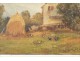 HSP Painting Eugene Forel Farm Buala heavy Basque Country 1922