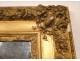 Carved giltwood mirror 19th