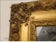 Carved giltwood mirror 19th