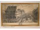 Engraving Place Holder Saverne Strasbourg Louis XV 18th