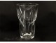 Cut crystal vase St. Louis Camaret 20th 1950