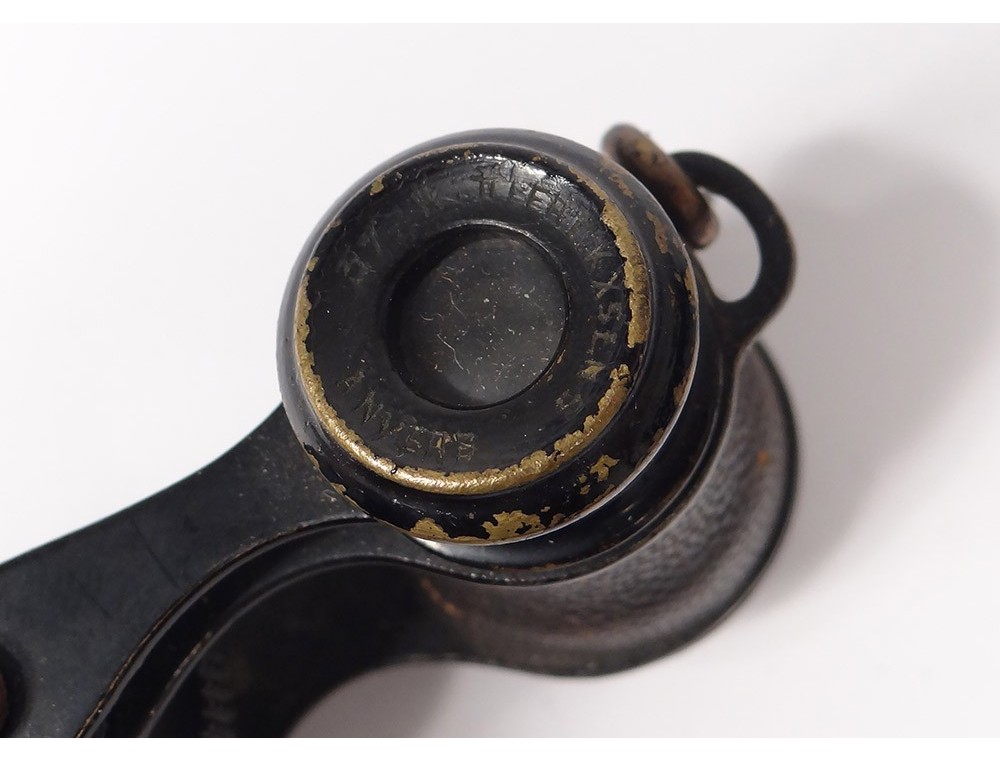 Jumelles De Théâtre Anciennes - Os Et Métal Cloisonné - Circa 1900 - État Correct