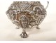 Solid silver Dutch ewer, Netherlands, bird masks, 192.46g, 19th century
