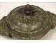 Pewter Bowl Louis XV 18th foliage dies